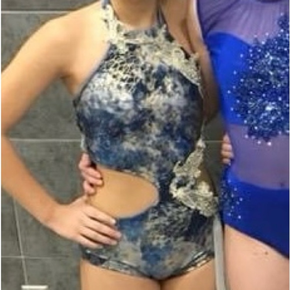 Girls custom dance costume